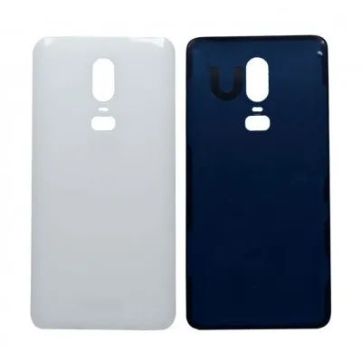 Back Panel Cover for OnePlus 6 - White by Sparestream