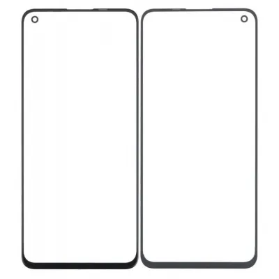Front Glass for OnePlus Nord 2 5G - Black by Sparestream