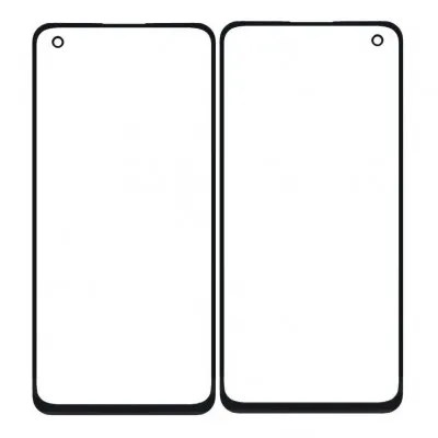 Front Glass for OnePlus Nord N10 5G - Black by Sparestream