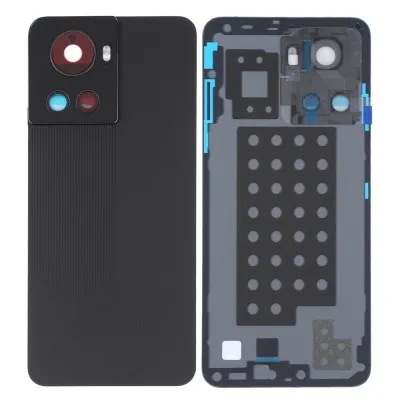 Back Panel Cover for OnePlus Ace - Black by Sparestream