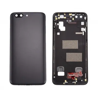 Back Panel Cover for OnePlus 5 - Black & Slate by Sparestream