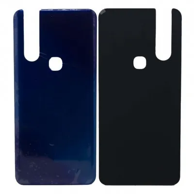 Back Panel Cover for Vivo V15 - Blue by Sparestream