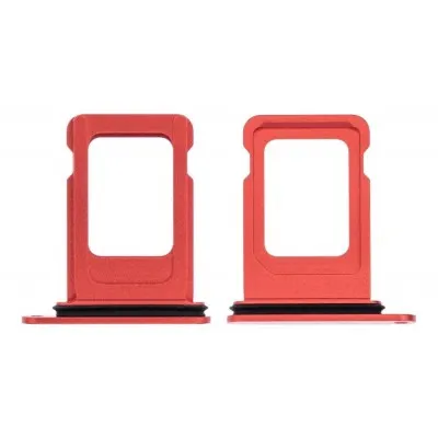 SIM Card Holder Tray for Apple iPhone 12 Mini - Red By Sparestream