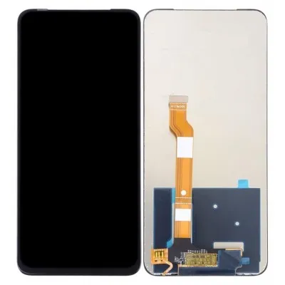 LCD with Touch Screen for Oppo F11 Pro - White (display glass combo folder) by Sparestream