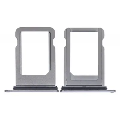 SIM Card Holder Tray for Apple iPhone XS - Silver By Sparestream