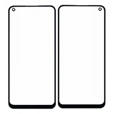 Front Glass for Oppo A54 - Black by Sparestream