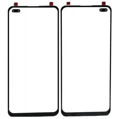 Front Glass for Oppo F17 Pro - White by Sparestream