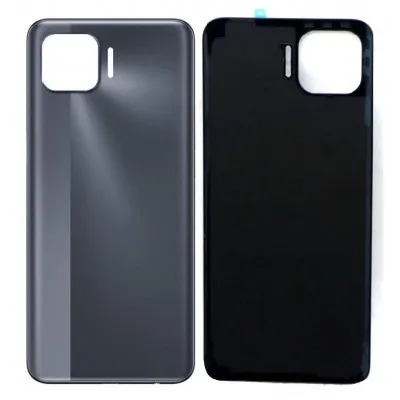 Back Panel Cover for Oppo F17 Pro - Black by Sparestream