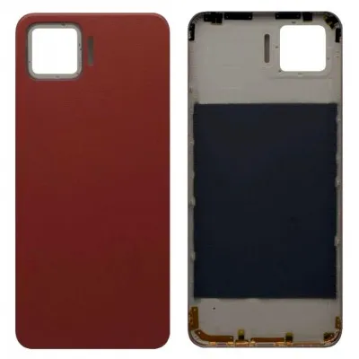 Back Panel Cover for OPPO F17 - Orange by Sparestream