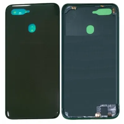 Back Panel Cover for Oppo A5s - AX5s - Black by Sparestream