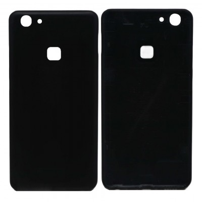 Back Panel Cover for Vivo V7 Plus - Black by Sparestream