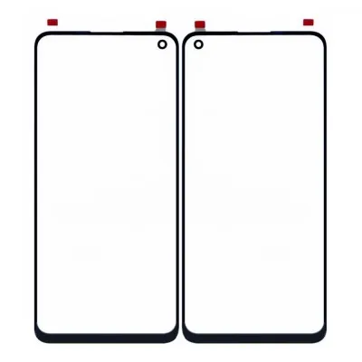 Front Glass for Oppo F19 Pro - Black by Sparestream