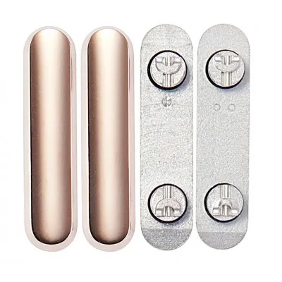 Volume Side Button Outer for Apple iPhone 11 Pro Max Gold - Plastic Key by Sparestream