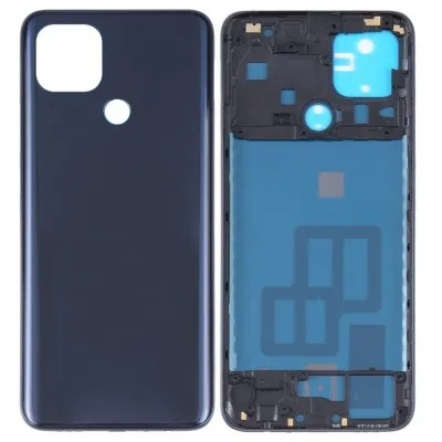 Back Panel Cover for Oppo A15s - Black by Sparestream