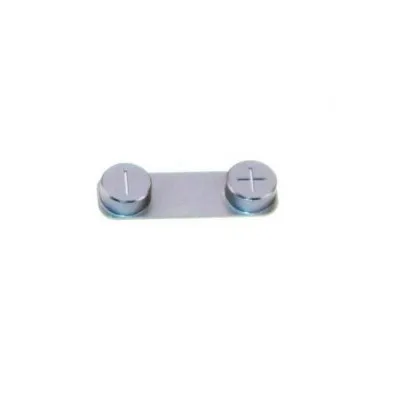 Volume Side Button Outer for Apple iPhone SE Silver - Plastic Key by Sparestream