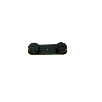Volume Side Button Outer for Apple iPhone SE Black - Plastic Key by Sparestream