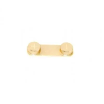 Volume Side Button Outer for Apple iPhone SE Gold - Plastic Key by Sparestream