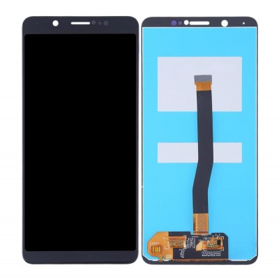 LCD with Touch Screen for Vivo V7 - Blue (display glass combo folder) by Sparestream