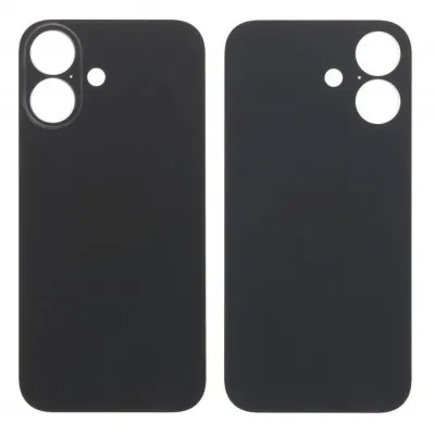 Back Panel Cover for Apple iPhone 16 - Black by Sparestream
