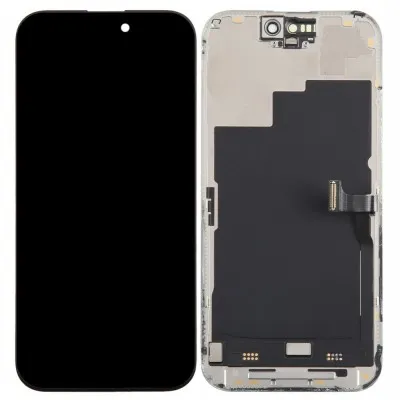 LCD with Touch Screen for Apple iPhone 14 Pro Max - Black (display glass combo folder) by Sparestream