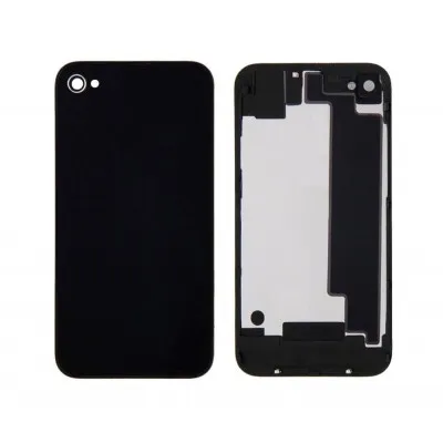 Back Panel Cover for Apple iPhone 4 - Black by Sparestream