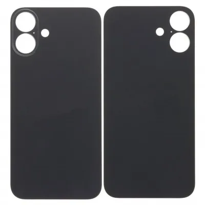 Back Panel Cover for Apple iPhone 16 Plus - Black by Sparestream