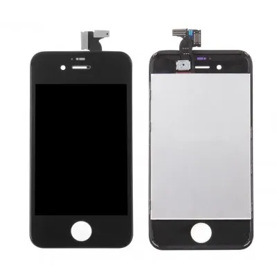 LCD with Touch Screen for Apple iPhone 4s 64GB - Black (display glass combo folder) by Sparestream