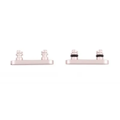Volume Side Button Outer for Apple iPhone 12 Mini White - Plastic Key by Sparestream