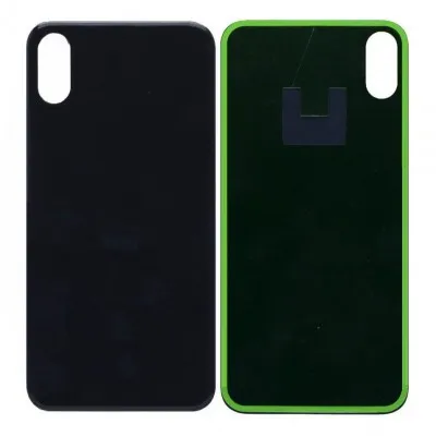 Back Panel Cover for Apple iPhone XS - Black by Sparestream