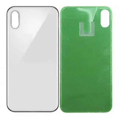 Back Panel Cover for Apple iPhone XS - Silver by Sparestream