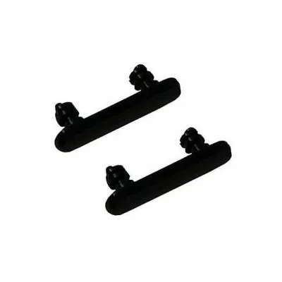 Volume Side Button Outer for Apple iPhone XR Black - Plastic Key by Sparestream