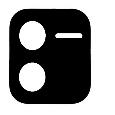 Camera Lens for Vivo V25 Pro Black by sparestream