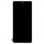 LCD with Touch Screen for Vivo S18e 5G - Black (display glass combo folder) by Sparestream