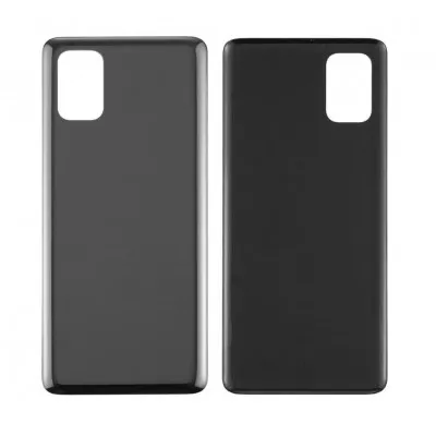 Back Panel Cover for Samsung Galaxy M51 - Black by Sparestream