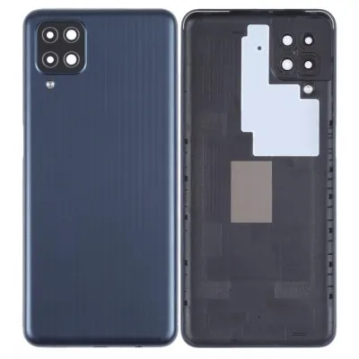 Back Panel Cover for Samsung Galaxy M12 - Black by Sparestream