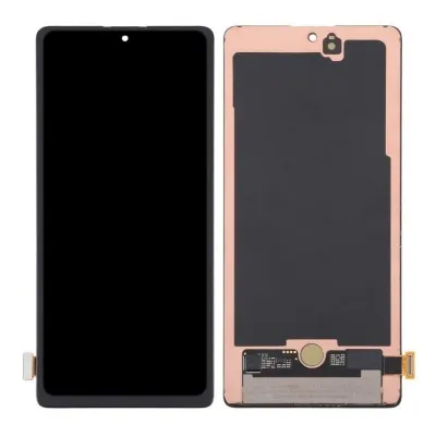 LCD with Touch Screen for Samsung Galaxy A71 5G - White (display glass combo folder) by Sparestream