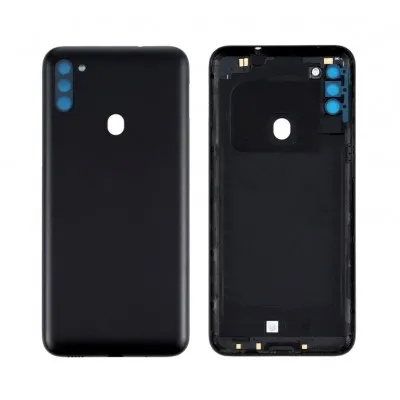 Back Panel Cover for Samsung Galaxy M11 - Black by Sparestream
