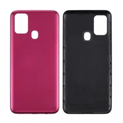 Back Panel Cover for Samsung Galaxy M31 - Red by Sparestream
