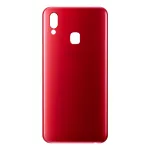 Back Panel Cover for Vivo Y91 - Red by Sparestream