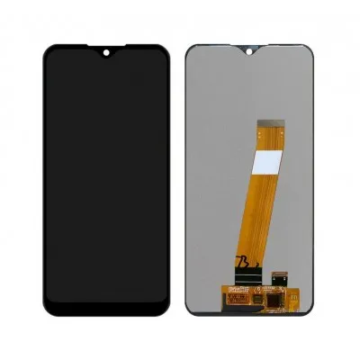 LCD with Touch Screen for Samsung Galaxy M01 - Blue (display glass combo folder) by Sparestream