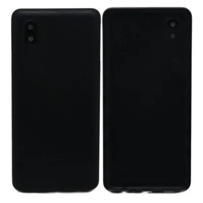 Back Panel Cover for Samsung Galaxy M01 Core - Black by Sparestream