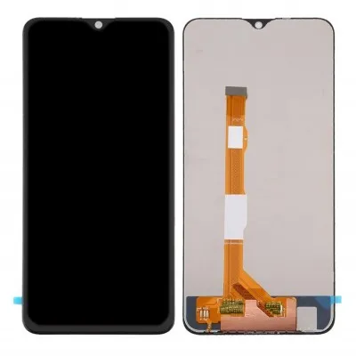 LCD with Touch Screen for Vivo Y19 - Black (display glass combo folder) by Sparestream