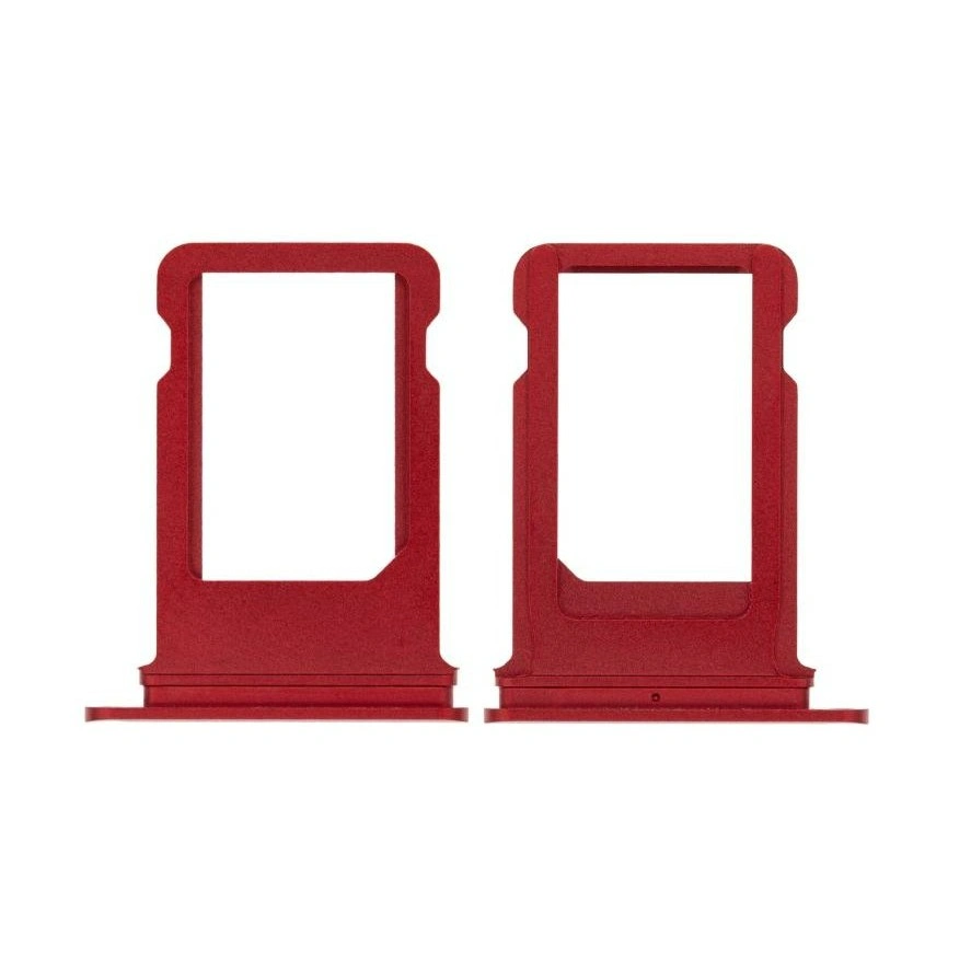 SIM Card Holder Tray for Apple iPhone 8 Plus - Red By Sparestream