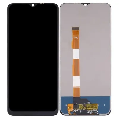 LCD with Touch Screen for Vivo Y16 - Gold (display glass combo folder) by Sparestream