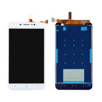 LCD with Touch Screen for Vivo V5 Lite - Black (display glass combo folder) by Sparestream