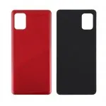 Back Panel Cover for Samsung Galaxy A31 - Red by Sparestream