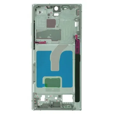 LCD Frame Middle Chassis for Samsung Galaxy S22 Ultra 5G - Green by Sparestream