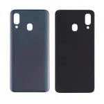Back Panel Cover for Samsung Galaxy A20 - Black by Sparestream