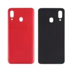 Back Panel Cover for Samsung Galaxy A20 - Red by Sparestream