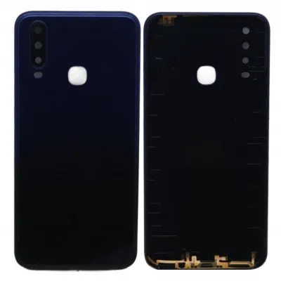 Back Panel Cover for Vivo Y17 2019 - Purple by Sparestream